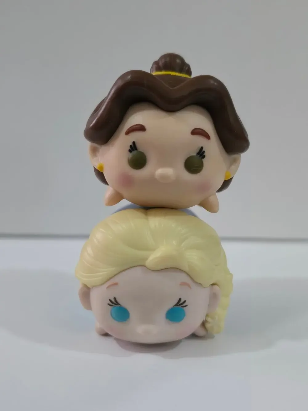 Disney Tsum Tsum Belle Elsa Vinyl Figure Set Jakks Pacific Princess Collection